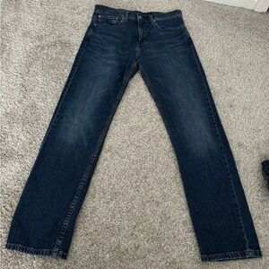 Levi's Dark Blue Straight Men's Jeans